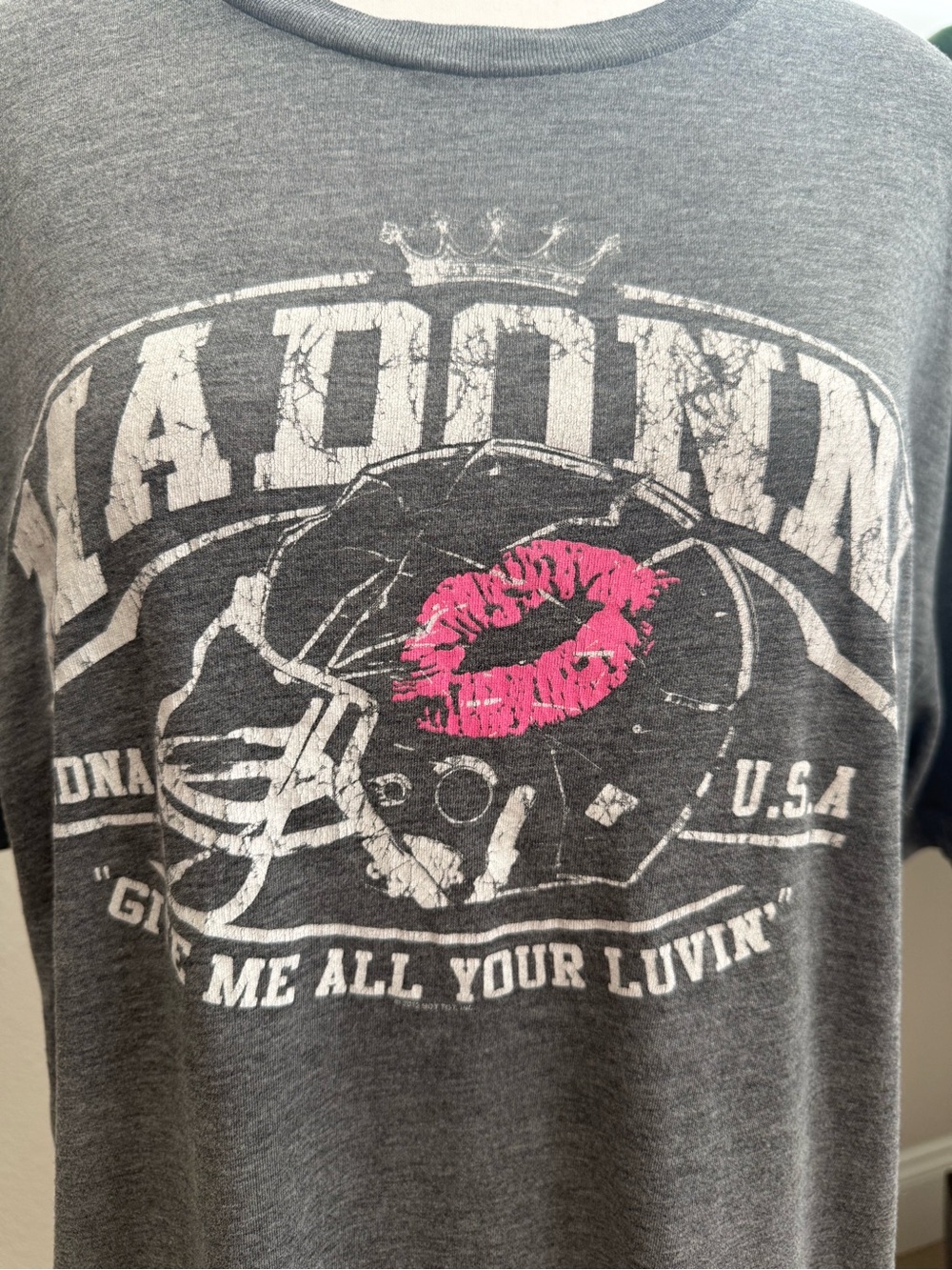 RARE Madonna Super Bowl 2012 limited edition tshirt XL